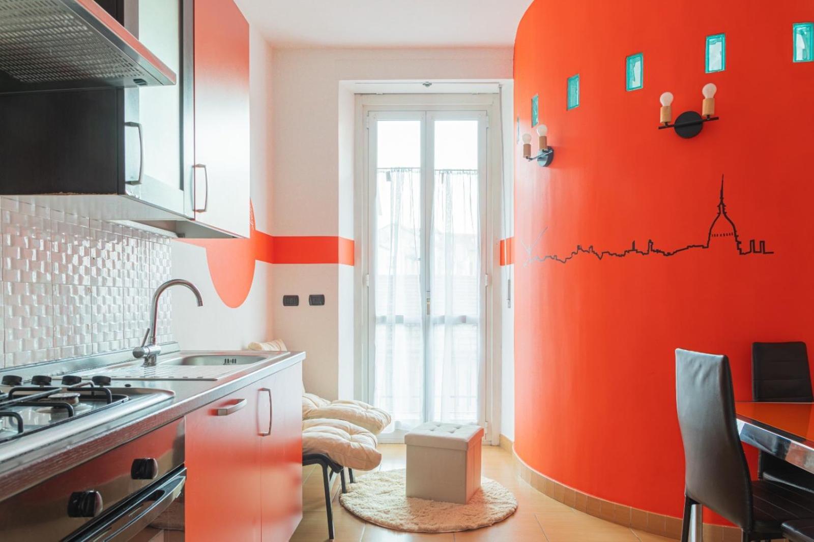 Equipped Apt Near To Parco Dora Turin Exteriör bild